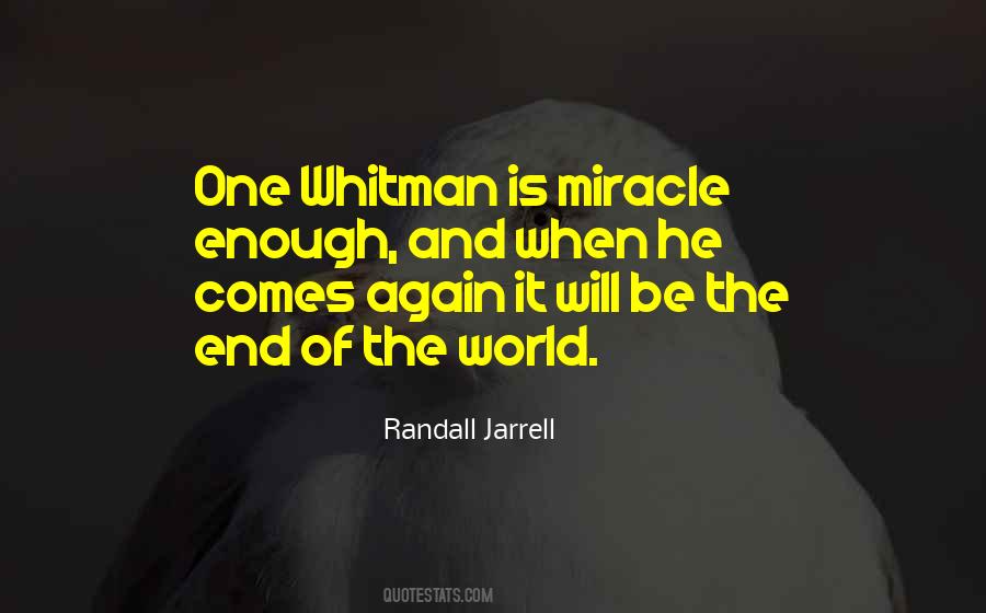 Randall Jarrell Quotes #1804128