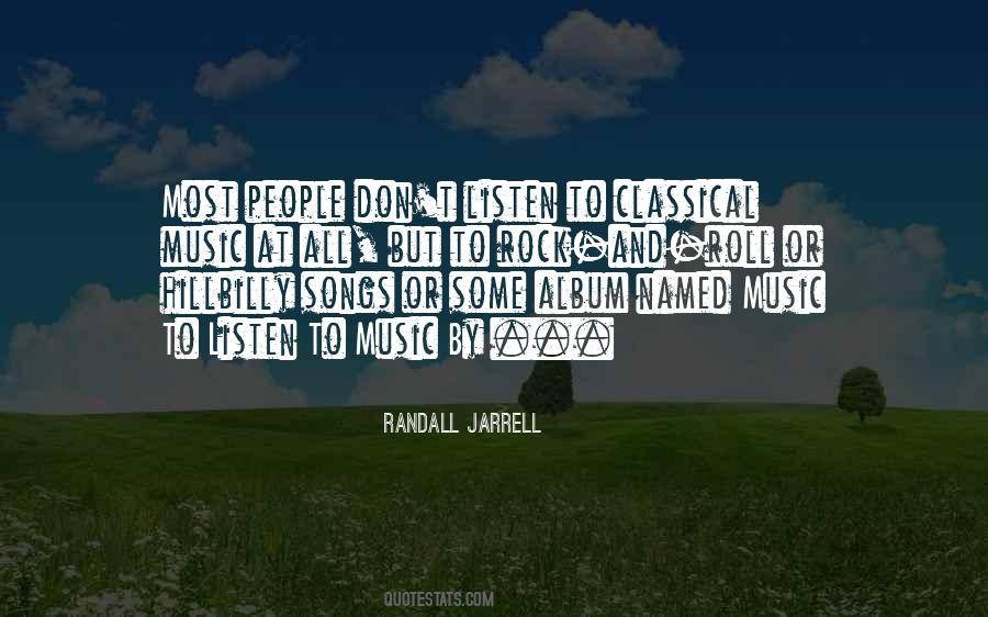 Randall Jarrell Quotes #318435