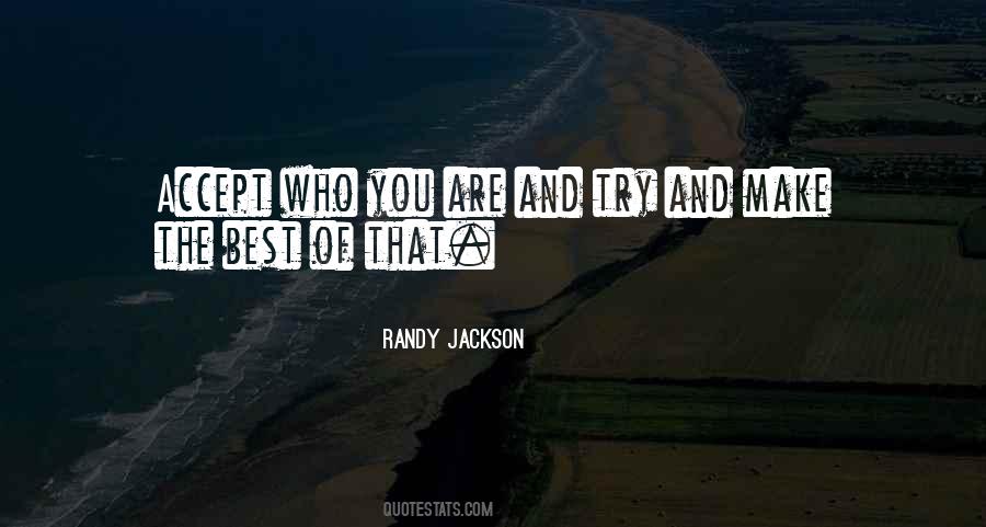 Randy Jackson Quotes #919936