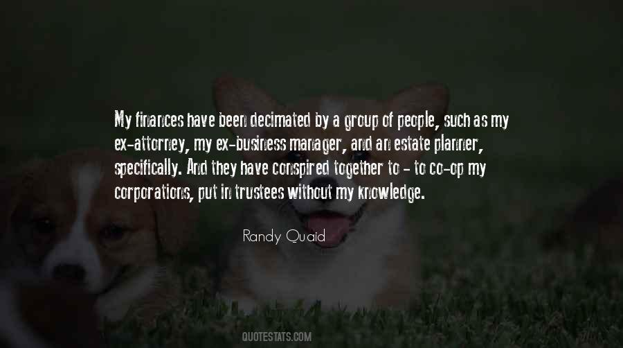 Randy Quaid Quotes #728939