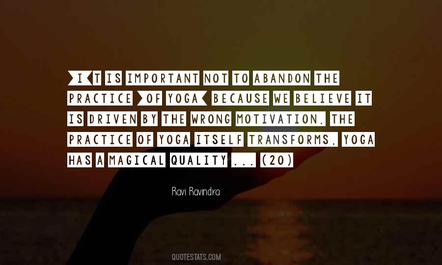 Ravi Ravindra Quotes #1170220