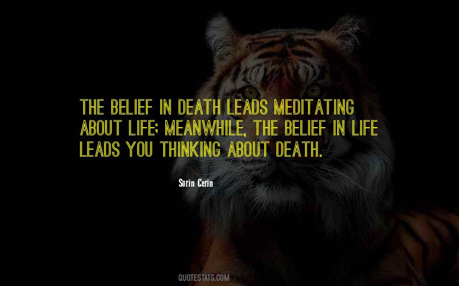 Quotes About Life N Death #2988