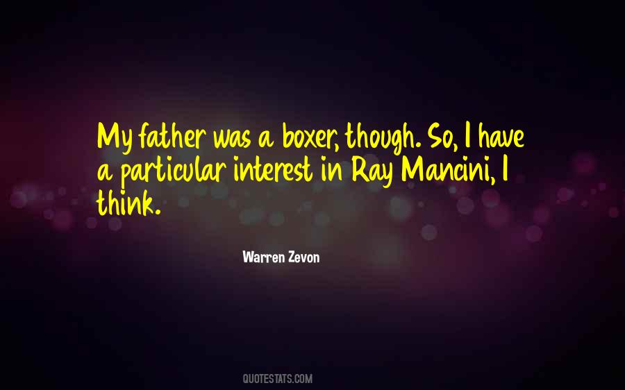 Ray Mancini Quotes #797493