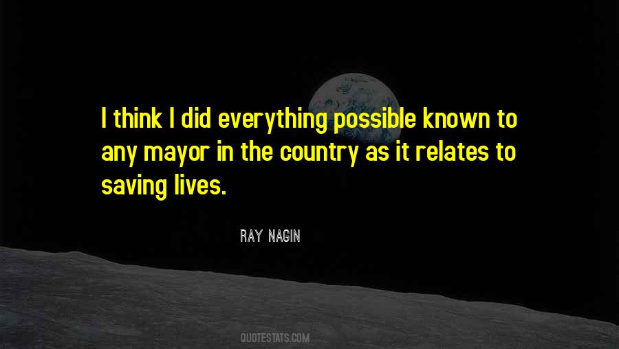 Ray Nagin Quotes #829684