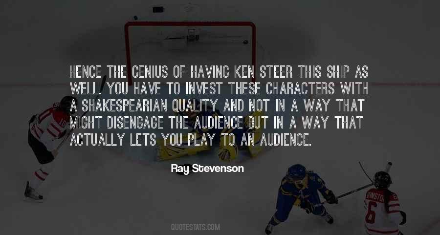 Ray Stevenson Quotes #1696374
