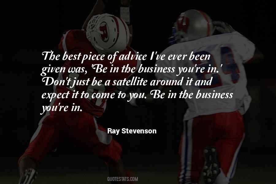 Ray Stevenson Quotes #199532