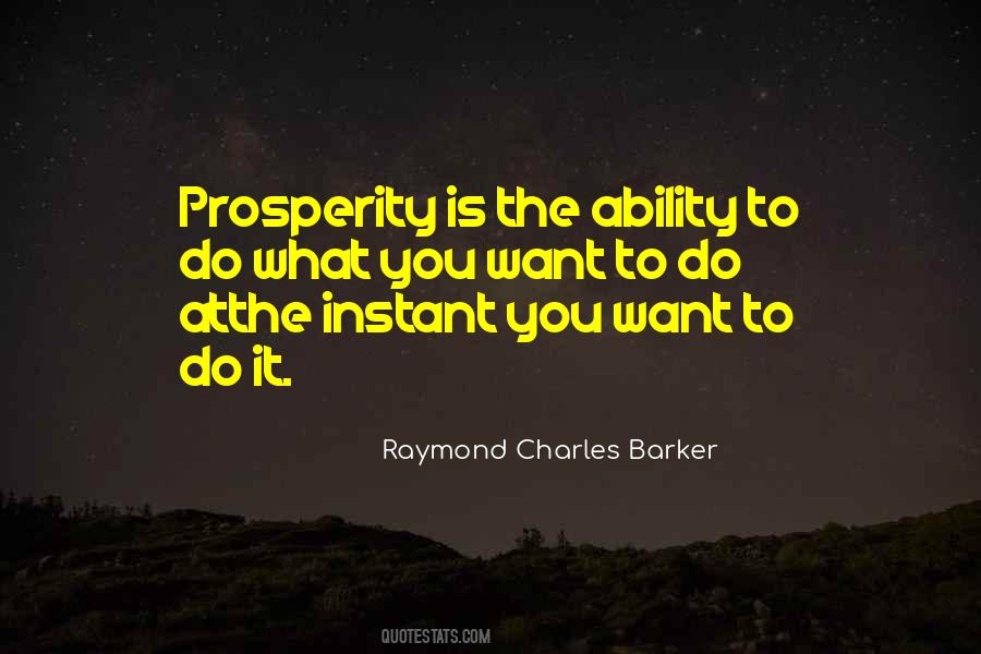 Raymond Charles Barker Quotes #268655