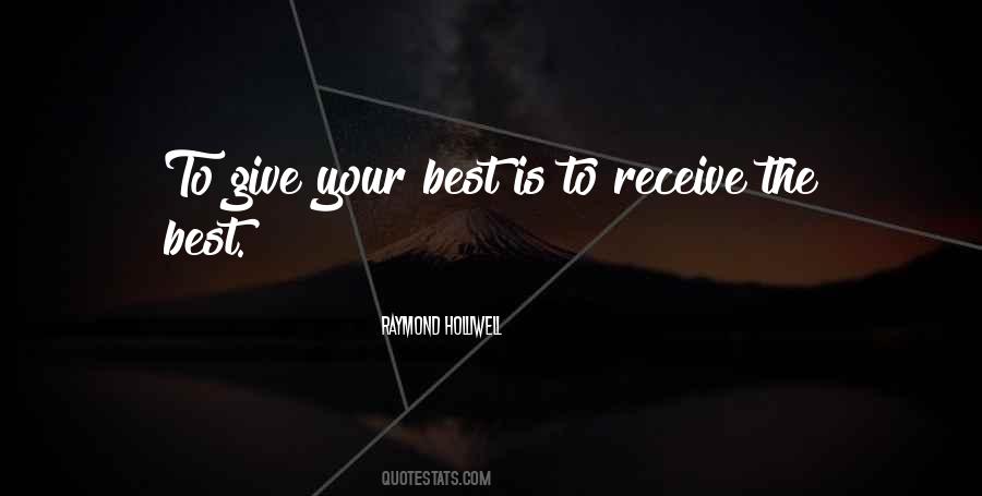 Raymond Holliwell Quotes #1185451