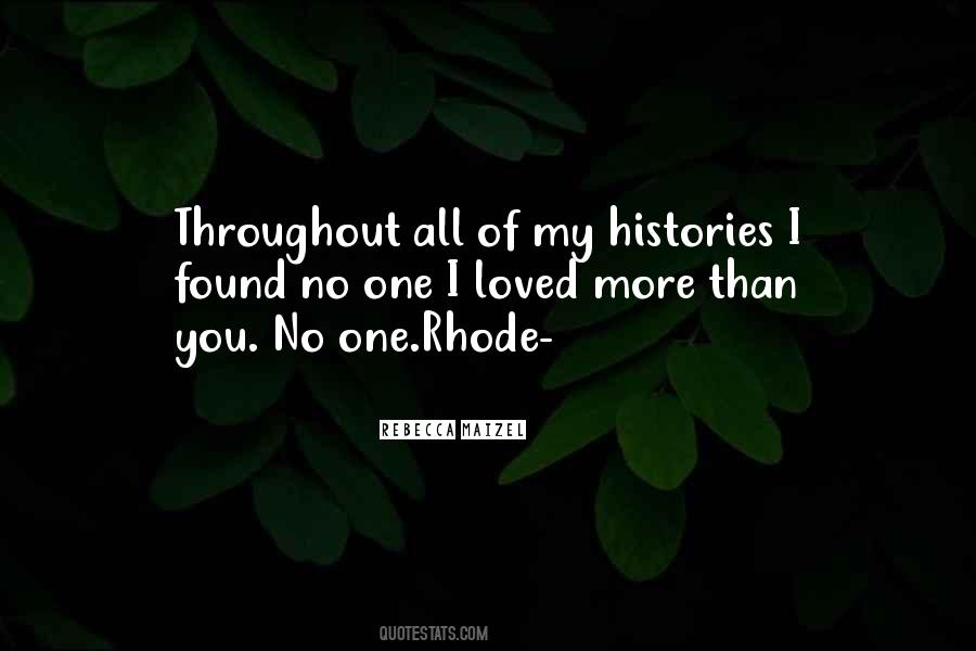 Rebecca Maizel Quotes #1249134