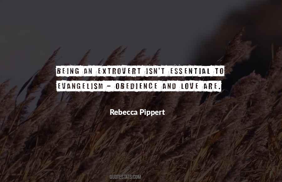 Rebecca Pippert Quotes #1758555