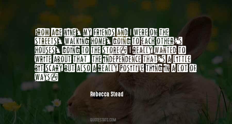 Rebecca Stead Quotes #1395124