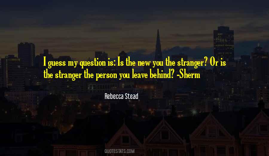 Rebecca Stead Quotes #794355