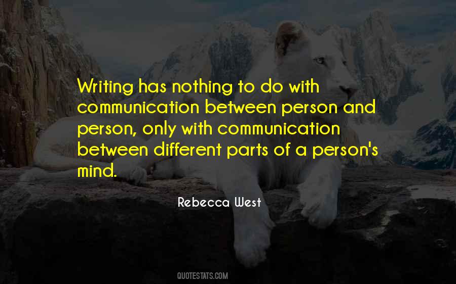 Rebecca West Quotes #666693
