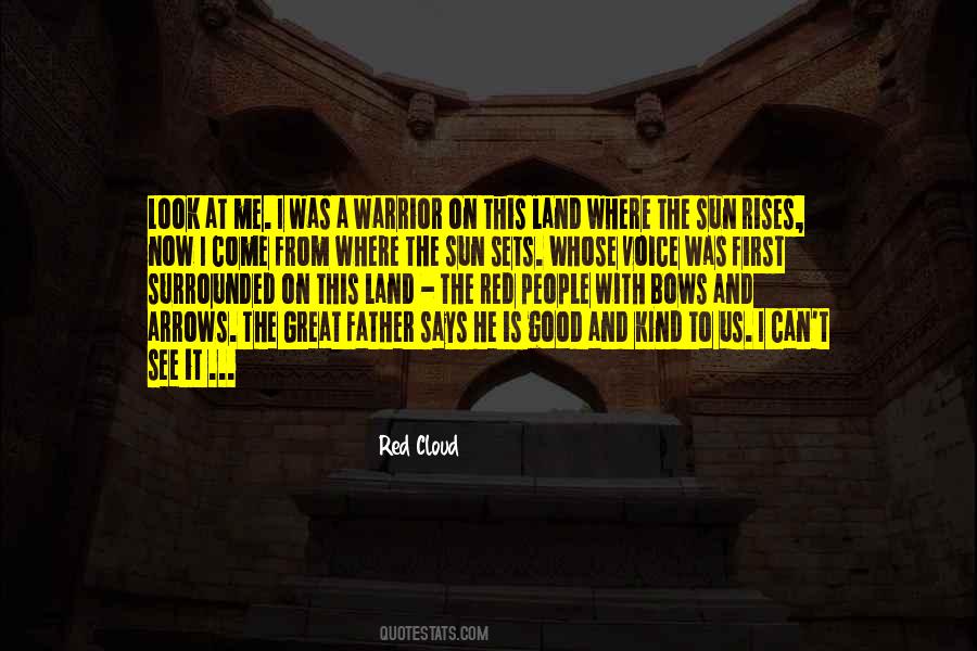 Red Cloud Quotes #1368782