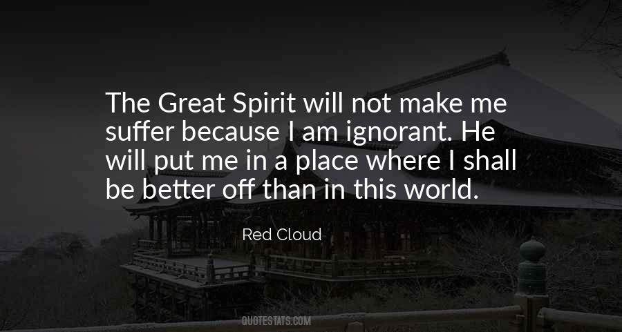 Red Cloud Quotes #1690983