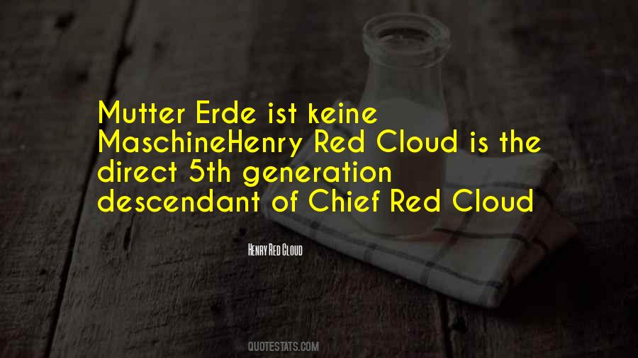 Red Cloud Quotes #1759928
