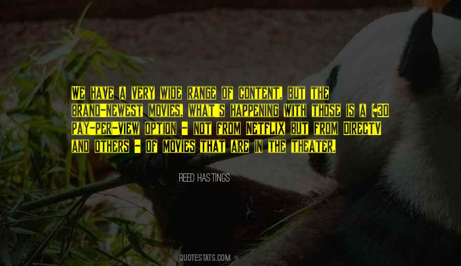 Reed Hastings Quotes #126521