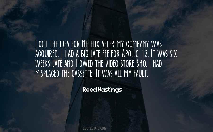Reed Hastings Quotes #1629322