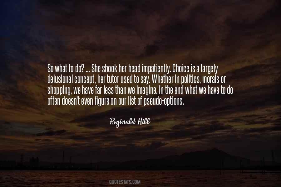 Reginald Hill Quotes #317523