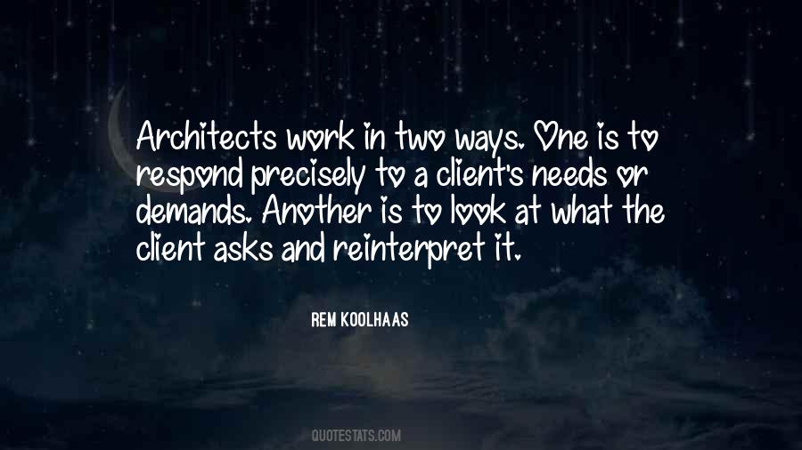 Rem Koolhaas Quotes #829721