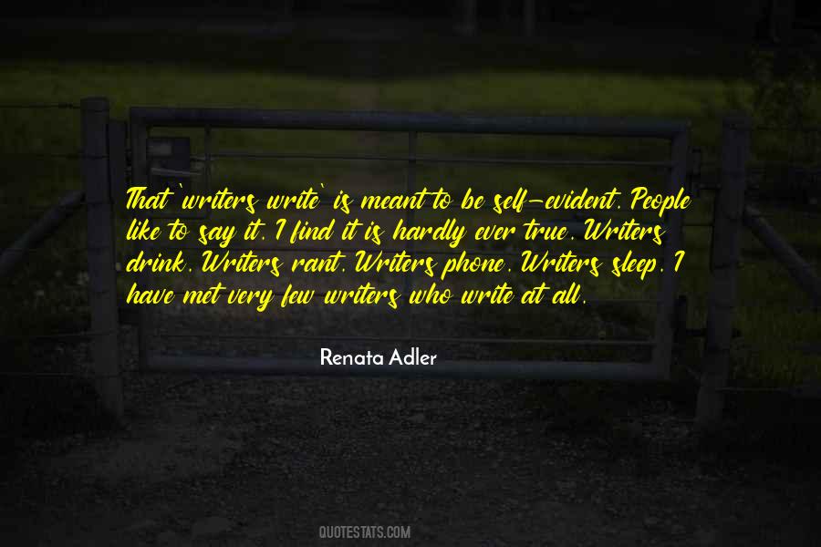 Renata Adler Quotes #1264802