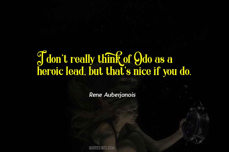 Rene Auberjonois Quotes #1405628