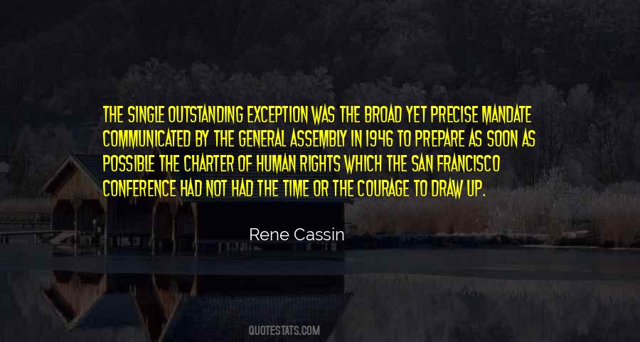 Rene Cassin Quotes #1528526