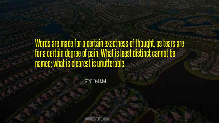 Rene Daumal Quotes #1090665