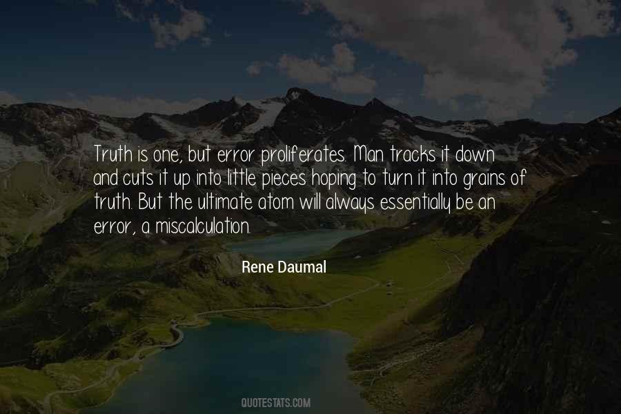 Rene Daumal Quotes #1388772