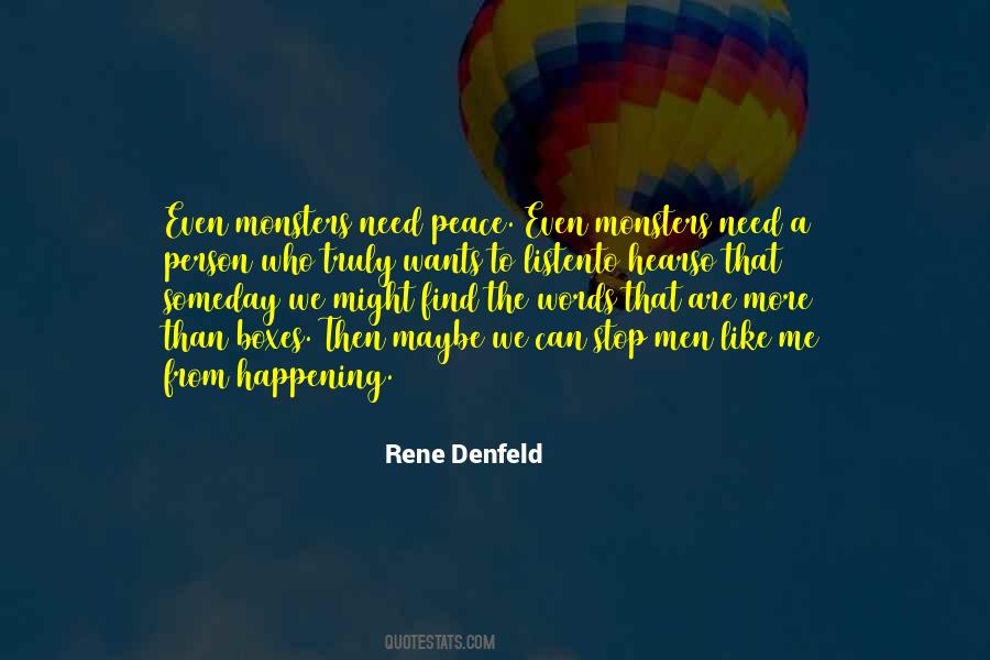 Rene Denfeld Quotes #706788