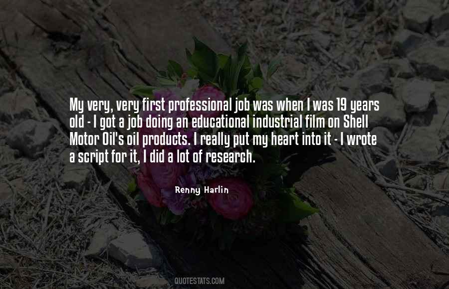 Renny Harlin Quotes #1566874