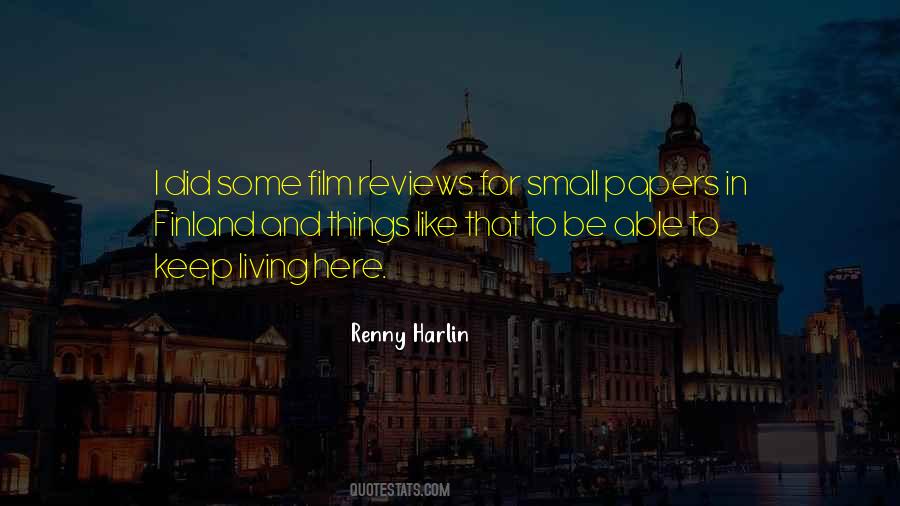 Renny Harlin Quotes #192159