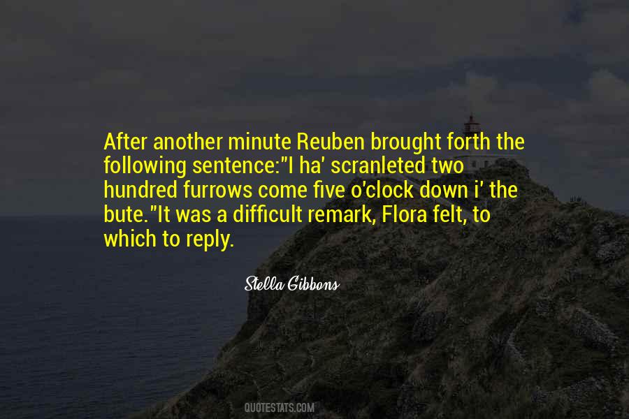 Reuben Quotes #902941