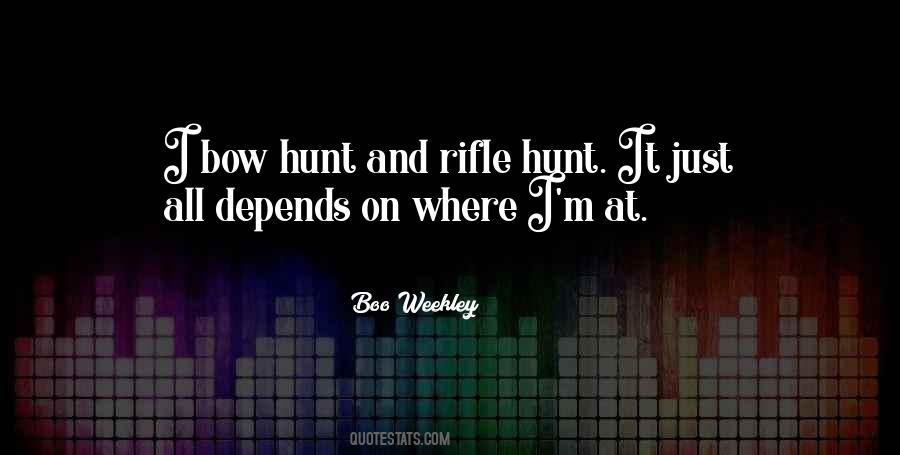 Rex Hunt Quotes #105647