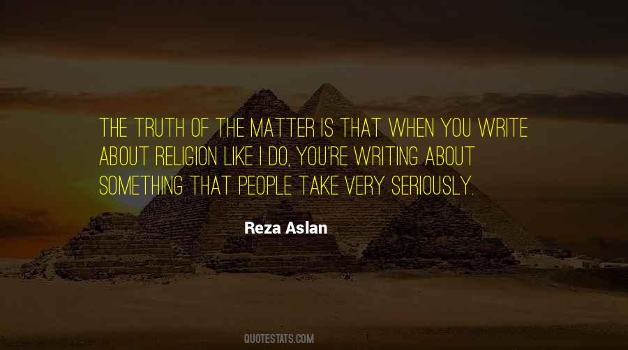 Reza Aslan Quotes #793983