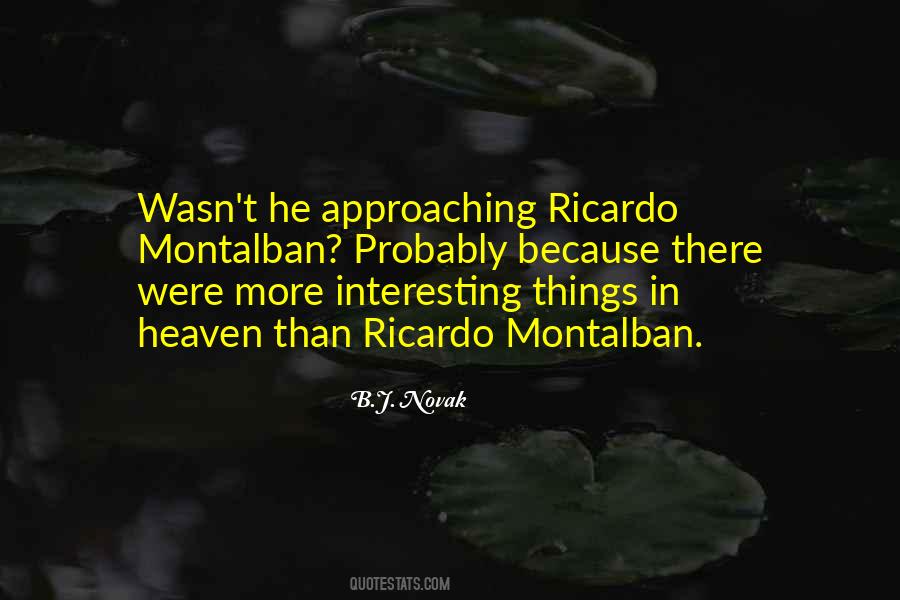 Ricardo Montalban Quotes #196312