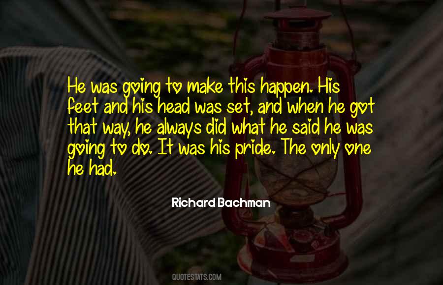 Richard Bachman Quotes #1542815