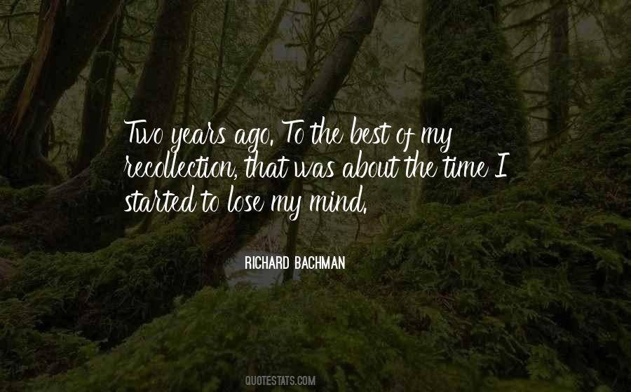 Richard Bachman Quotes #447974