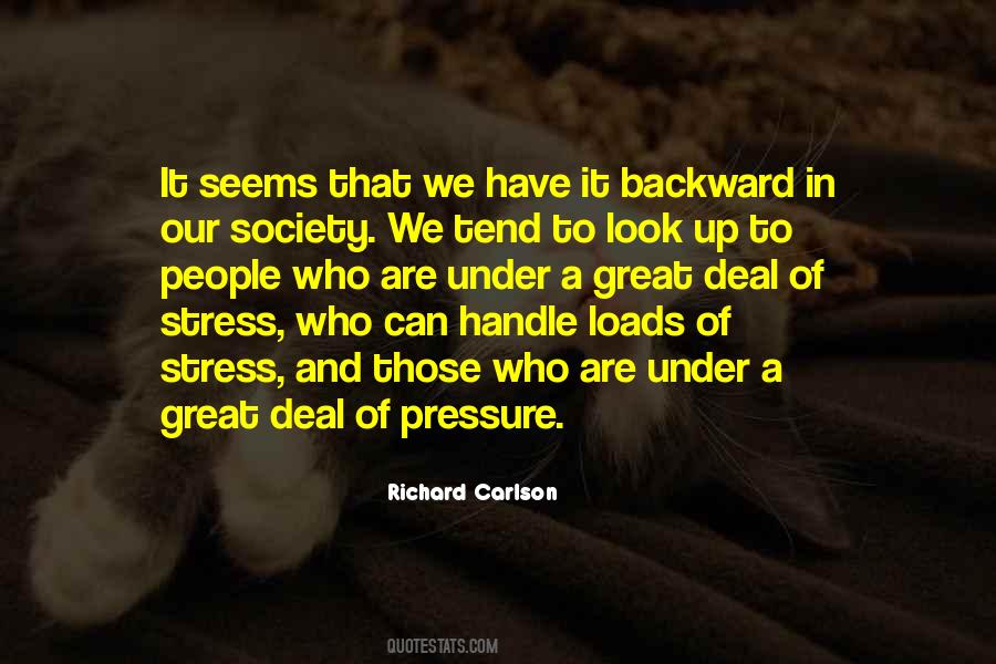 Richard Carlson Quotes #1066813