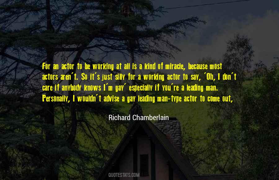 Richard Chamberlain Quotes #261085