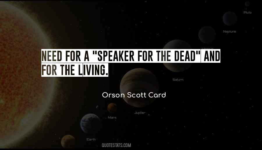 Quotes About Speaker #867667