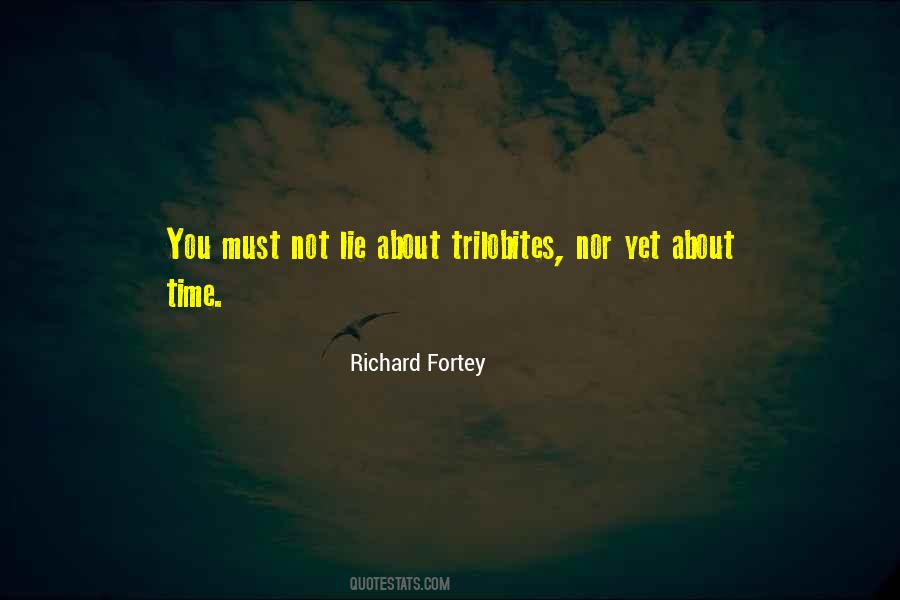 Richard Fortey Quotes #882998