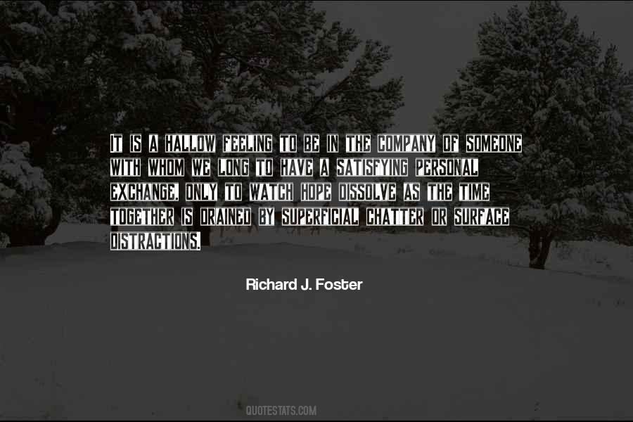 Richard Foster Quotes #227168