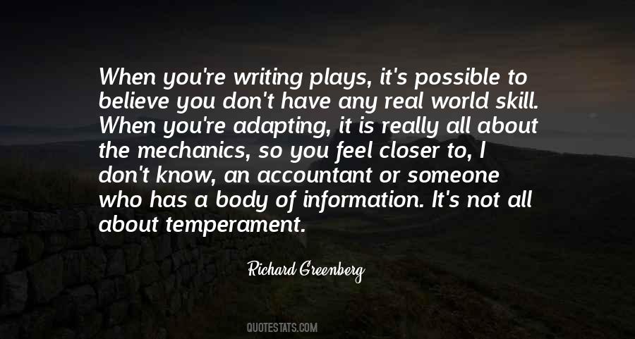 Richard Greenberg Quotes #812887