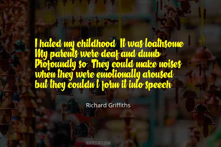 Richard Griffiths Quotes #999250