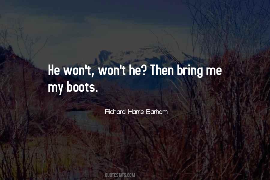 Richard Harris Barham Quotes #663627