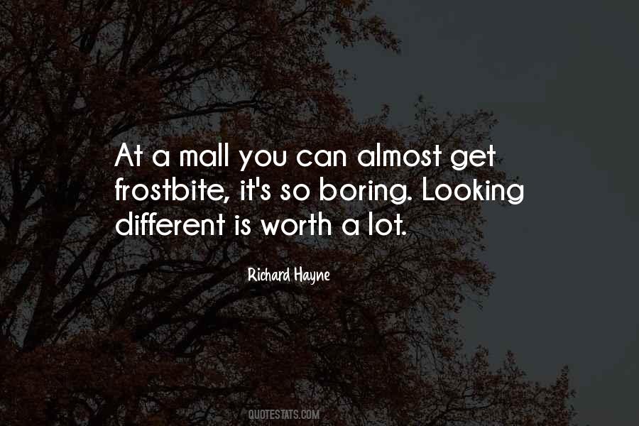 Richard Hayne Quotes #1261735