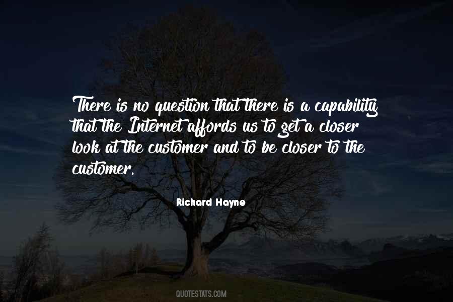 Richard Hayne Quotes #287735