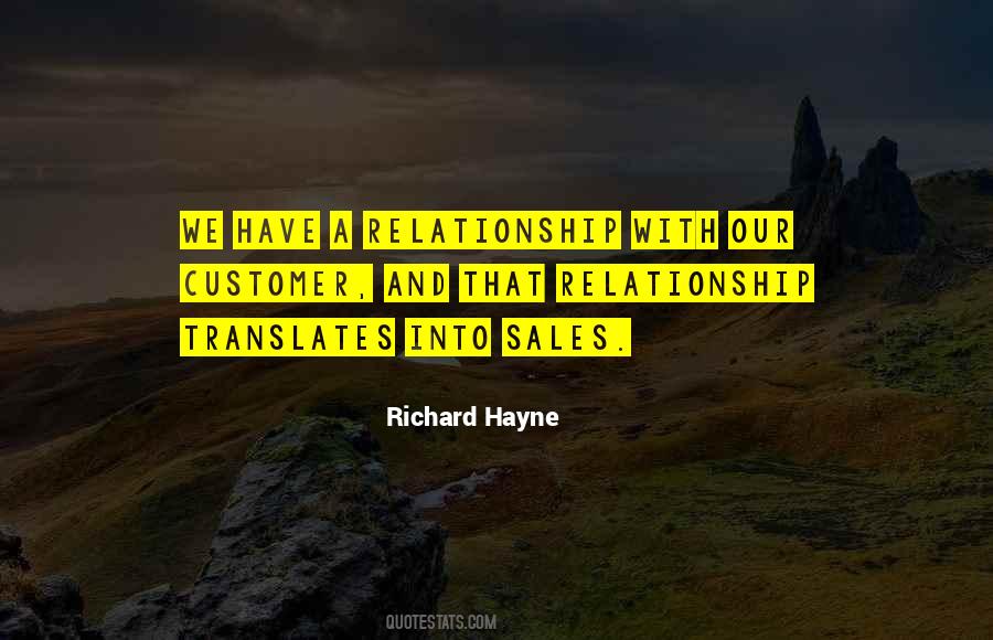 Richard Hayne Quotes #875168