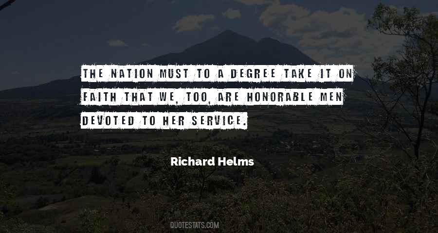 Richard Helms Quotes #116661